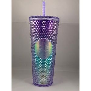 Starbucks VENTI Studded Iridescent Blue Ombré 💙💜